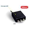 ALIMENTATORE ANTENNA MT200 2 USCITA 12V 400MA CON CONNETTORI A F E VERSIONE SLIM